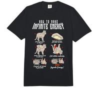 Fun Cat Infinite Energy Loop Sarcasmo Ciencia Hipótesis Gatos Comfort Colors Adult Heavyweight T-Shirt