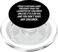 Fun Children's Laughter is Precious Spooky Horror Film PopSockets PopGrip para MagSafe