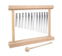 Fun Chimes, Wooden Percussion Instrument for Beginners and Enthusiasts with Lightweight Build, Includes Hammer, Ideal para Yoga, School Music Lessons, Garden, Indoor, Social Activities
