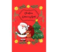 Fun Christmas Colouring Sheet: Black and White