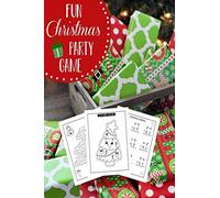Fun Christmas Party Game: Coloring, Cutting, Mazes, Christmas Addition and Letters for Kids Ages 4-6 | 6-8 | Activity Book for Kids | Xmas Activity and Colouring | Perfect Gift for Christmas Holiday
