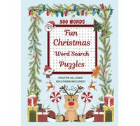 Fun Christmas Word Search Puzzles: Cozy Holiday Word Find For The Festive Season Downtime