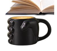 Fun Coffee Mugs - Novelty Ceramic Mugs, Fist Shape Mug | Home Decor Reusable Ceramic Drinkware Tea Cups for Coffee, Milk, Water, Juice, Home Decor, Restaurant, Camping, Birthday
