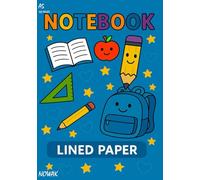 Fun & Colorful Lined Notebook for Kids: A5 Writing Practice Book with 120 Pages - Perfect for School, Homework & Creative Writing | Cute Back-to-School Gift for Boys & Girls Ages 5-10