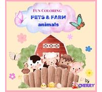 Fun Coloring - PETS & FARM animals: Age 3+ years | Enjoy and Learn in a most creative way !!!
