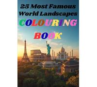 Fun Colouring Book: 25 most famous world landscapes