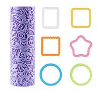 Fun Cookie Cutters Sea Creatures Embossing Stamps - Baking Tool