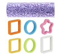 Fun Cookie Cutters Sea Creatures - Herramienta de grabado en relieve