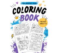 Fun. Creative. Color. Coloring Book: Cute Animals, Fantasy Characters and Fun Adventures for Kids Ages 8-12