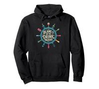 Fun Cruise Culpa al Paquete de Bebidas, Juegos de Beber Sudadera con Capucha