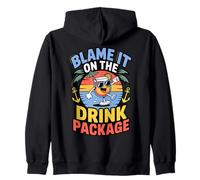 Fun Cruise Culpa al Paquete de Bebidas, Juegos de Beber Sudadera con Capucha