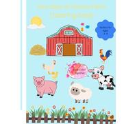 Fun days at Sunny Farm Coloring Book: Simple farm animal coloring pages for toddlers and preschoolers