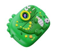 Fun Dinosaur - Cámara digital instantánea 1080P para niños con dos cámaras y cámara interactiva para niños