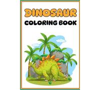 Fun Dinosaur Coloring Book - Trace & Color Activity Pages: Fun Activity Pages with Traceable Names