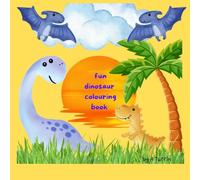 fun dinosaur colouring book