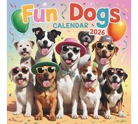 Fun Dogs Calendar 2026: A Year of Playful and Hilarious Dog Moments