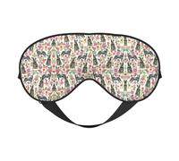 Fun Dogs Sleep Eye Mas Light Block Night Eye Blinder Travel Essential Gifts Women Men Sleep Mask