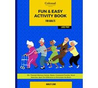 Fun & Easy Activity Book for Adults - Play Alone Memory Games Workbook for Seniors: Large print with memory improvement puzzle activities suitable for ... Book for Dementia and Alzheimer's Patients)