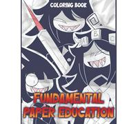 Fun Education Paper Coloring Book: For Kids Who Love to Doodle, Dream & Amazing Color! Age 4-8, Age 8-12