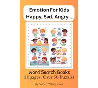 Fun Emotion Word Search Puzzle Book For Kids