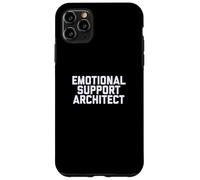 Fun Emotional Support Architect Job Occupation Therapy Joke Carcasa para iPhone 11 Pro MAX