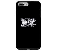 Fun Emotional Support Architect Job Occupation Therapy Joke Carcasa para iPhone 7 Plus/8 Plus
