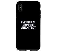 Fun Emotional Support Architect Job Occupation Therapy Joke Carcasa para iPhone XS MAX