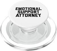 Fun Emotional Support Attorney Lawyer Joke PopSockets PopGrip para MagSafe