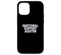 Fun Emotional Support Auditor Internal Control Therapy Joke Carcasa para iPhone 12/12 Pro