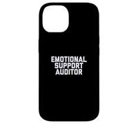Fun Emotional Support Auditor Internal Control Therapy Joke Carcasa para iPhone 14