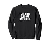 Fun Emotional Support Bartender Therapy Joke Sudadera