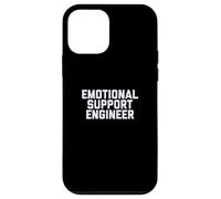 Fun Emotional Support Engineer Job Occupation Therapy Joke Carcasa para iPhone 12 Mini