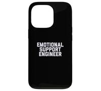 Fun Emotional Support Engineer Job Occupation Therapy Joke Carcasa para iPhone 13 Pro