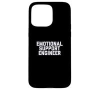 Fun Emotional Support Engineer Job Occupation Therapy Joke Carcasa para iPhone 15 Pro MAX