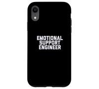 Fun Emotional Support Engineer Job Occupation Therapy Joke Carcasa para iPhone XR