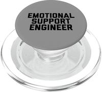 Fun Emotional Support Engineer Job Occupation Therapy Joke PopSockets PopGrip para MagSafe