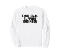 Fun Emotional Support Engineer Job Occupation Therapy Joke Sudadera