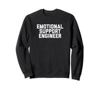 Fun Emotional Support Engineer Job Occupation Therapy Joke Sudadera