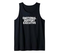 Fun Emotional Support Executive Joke Camiseta sin Mangas