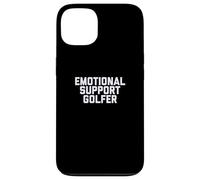 Fun Emotional Support Golfer Golf Therapy Joke Carcasa para iPhone 13