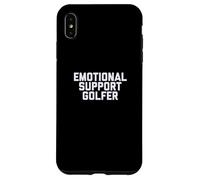 Fun Emotional Support Golfer Golf Therapy Joke Carcasa para iPhone XS MAX