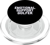 Fun Emotional Support Golfer Golf Therapy Joke PopSockets PopGrip para MagSafe