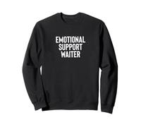 Fun Emotional Support Waiter Therapy Joke Sudadera