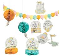 Fun Express Dr. Seuss Oh, Baby... The Places You'll Go - Kit de decoración - 10 piezas