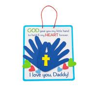 Fun Express - Kit de manualidades con poemas religiosos para el dνa del padre (12 unidades)