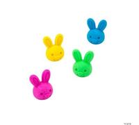 Fun Express Mini gomas de borrar 3D de conejo de Pascua, a granel, 144 piezas