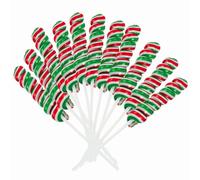 Fun Express - Mini Holiday Twisty Pop para Navidad - comestibles - Sucker & Pop - Remolino & Twist Pops - Navidad - 24 piezas