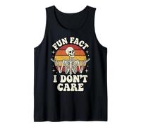 Fun Fact I Don't Care Camiseta sin Mangas