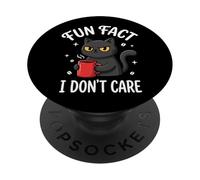 Fun Fact I Don't Care PopSockets PopGrip Adhesivo