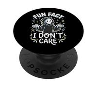 Fun Fact I Don't Care PopSockets PopGrip Adhesivo